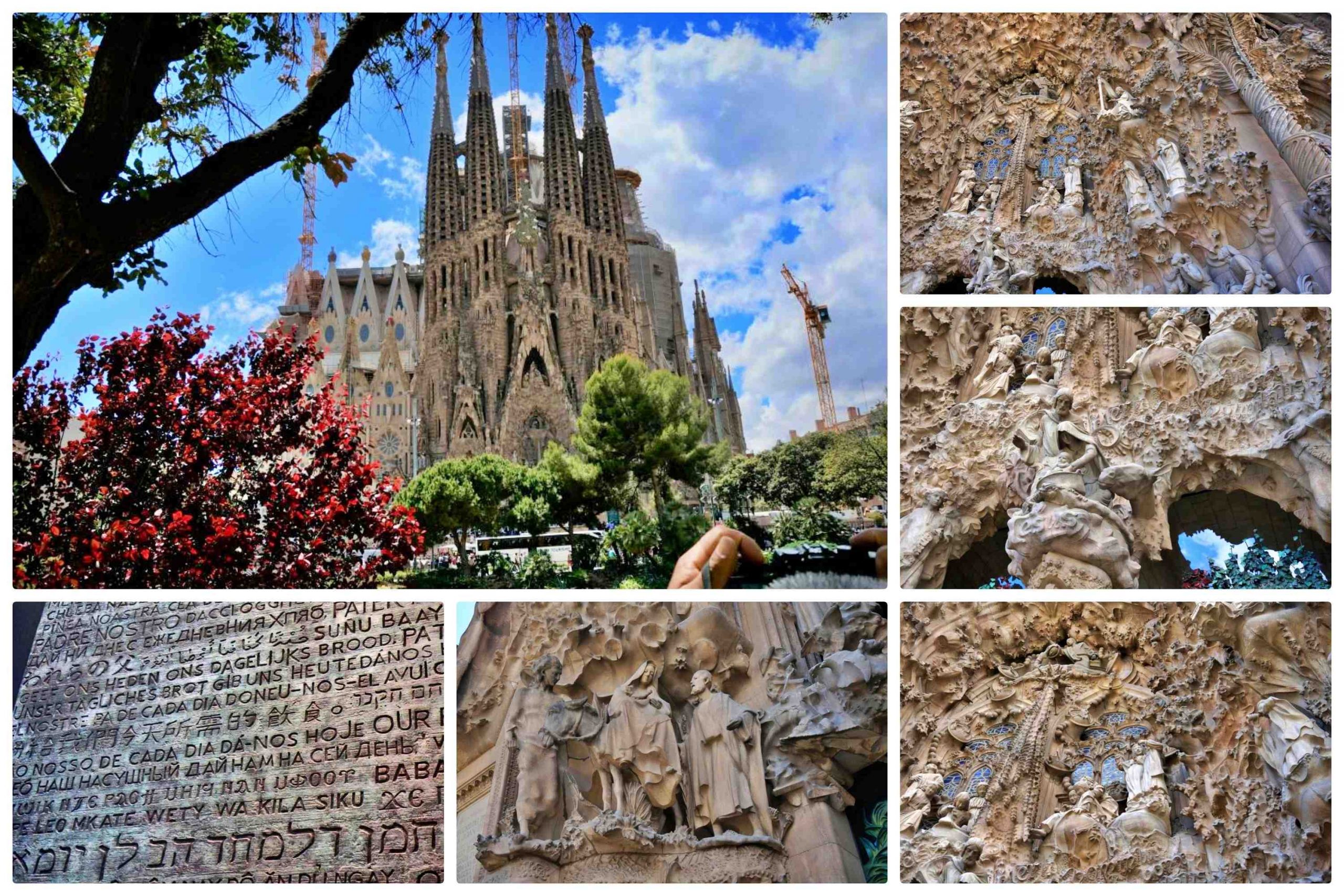 跨大西洋郵輪 - 巴塞隆納聖家堂(Sagrada Familia)